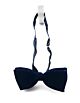 70er Jahre Vintage Samt  Fliege Querbinder bow tie