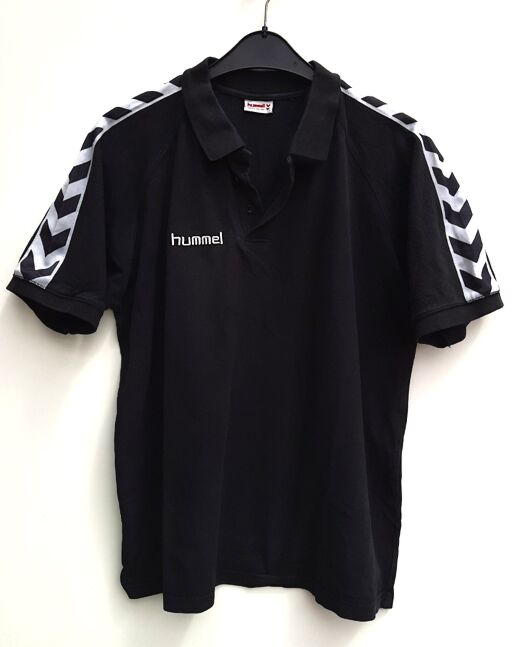 90er Vintage Hummel Polo Shirt L Ts442 Retro Star De